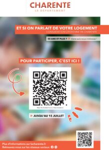 Lire la suite à propos de l’article Consultation citoyenne lieux de vie des + de 50 ans en Charente
